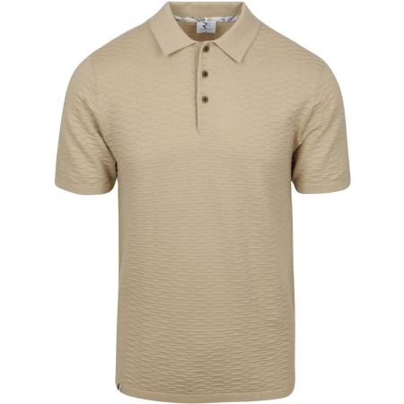R2 Polo Knitted Beige