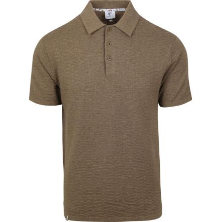 R2 Polo Knitted Taupe