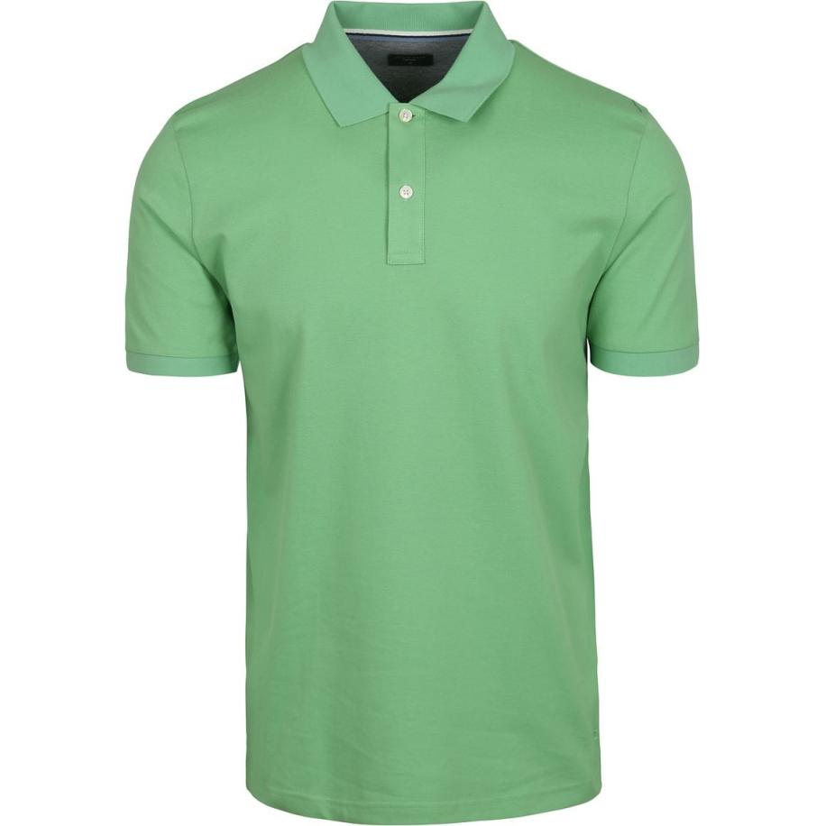 OLYMP Poloshirt Piqué Groen Groen