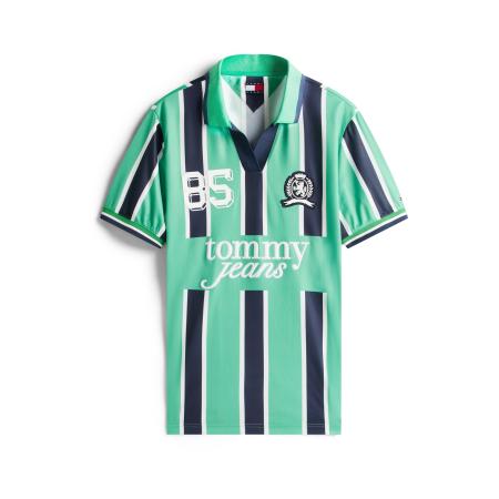 Tommy Jeans Tommy Jeans Shirt navy / mintgroen / wit