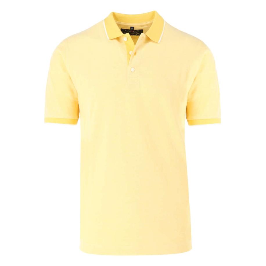Marvelis Casual Polo shirt Korte mouw geel Geel