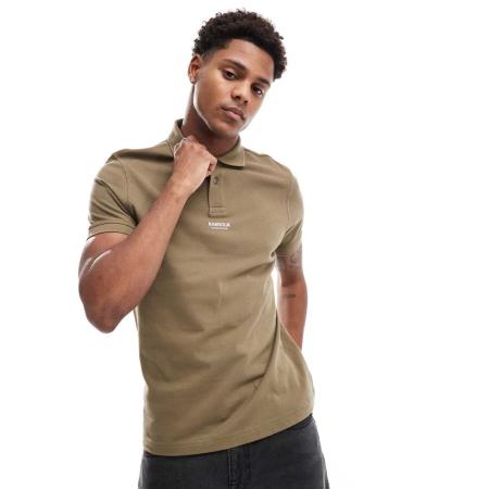 Barbour International - Formula - Polo in kaki, exclusief bij ASOS-Groen