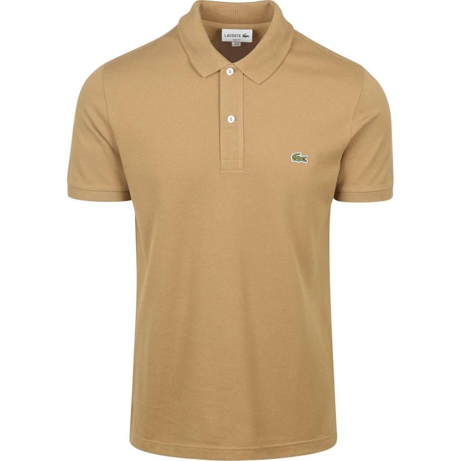 Lacoste Poloshirt Piqué Bruin Bruin