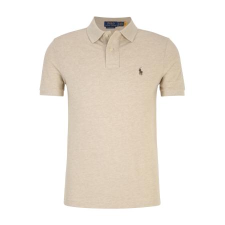 Polo Ralph Lauren Shirt beige gemêleerd / chocoladebruin