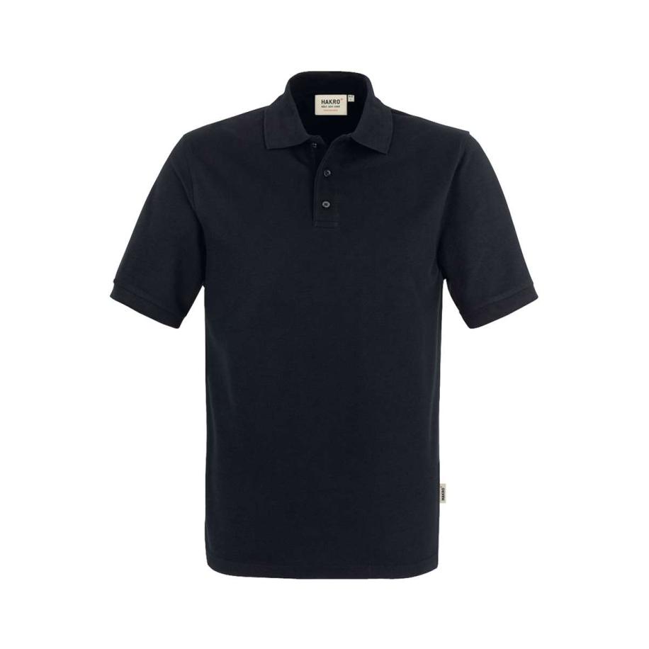 HAKRO 818 Polo shirt Korte mouw zwart Zwart