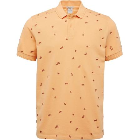 Cast Iron Polo Shirt Apricot Oranje
