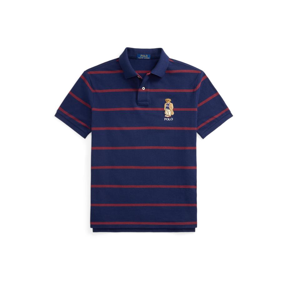 Polo Ralph Lauren Polo Ralph Lauren Shirt navy / lichtbruin / donkerrood / wit -