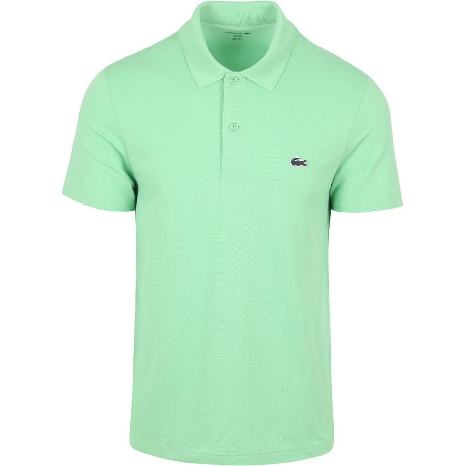Lacoste Poloshirt Breathable Lichtgroen Groen