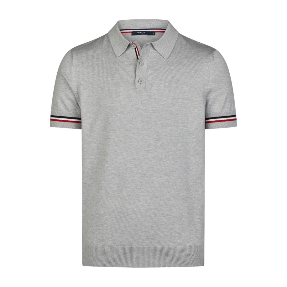 HECHTER PARIS HECHTER PARIS Shirt grijs gemêleerd -