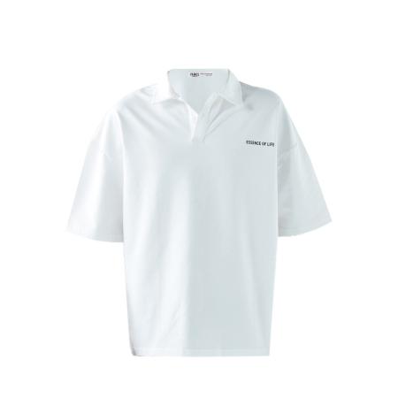 VAMOS CLO VAMOS CLO Shirt zwart / offwhite