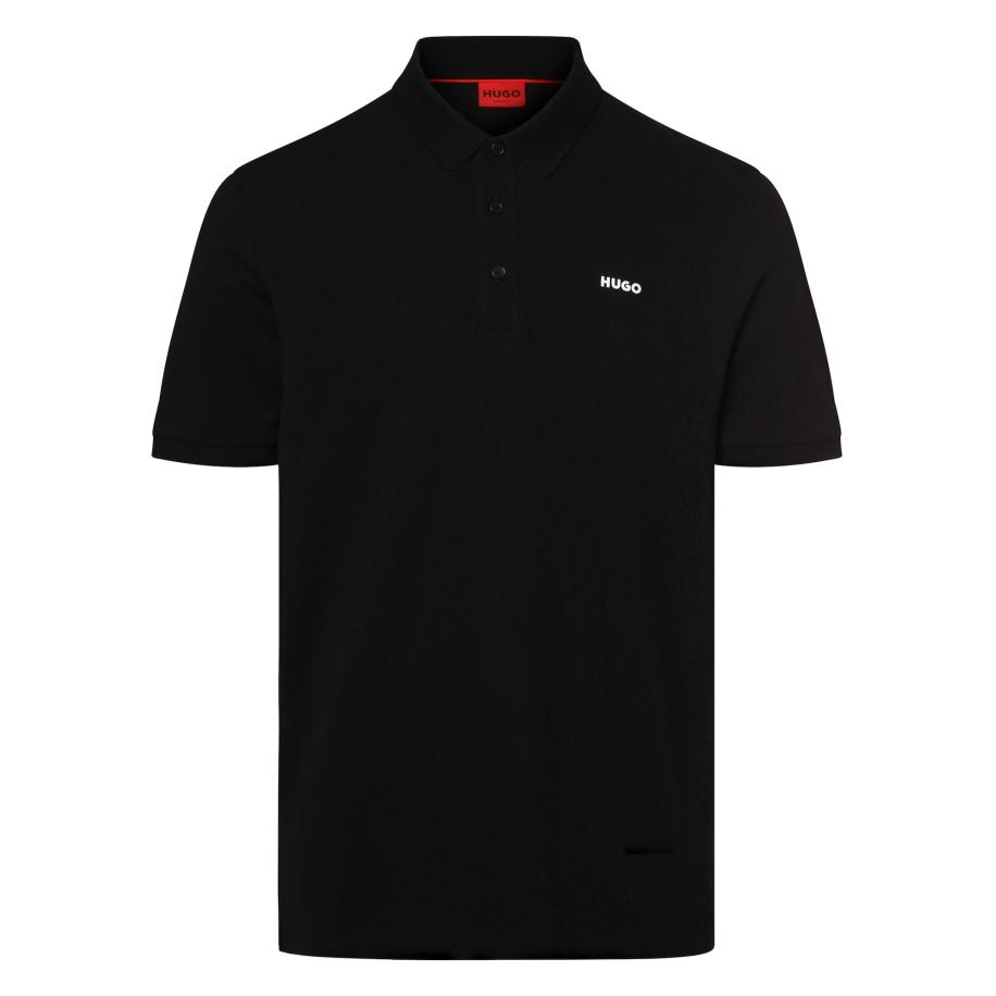 Hugo Boss HUGO Shirt Donos222 zwart / wit -