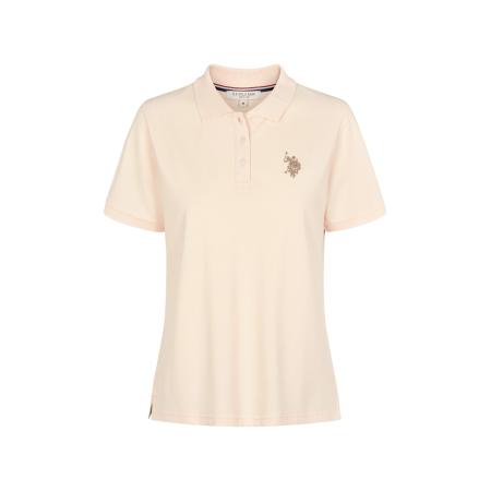 U.S. Polo Assn. U.S. POLO ASSN. Shirt Hariet donkerbeige / rosa