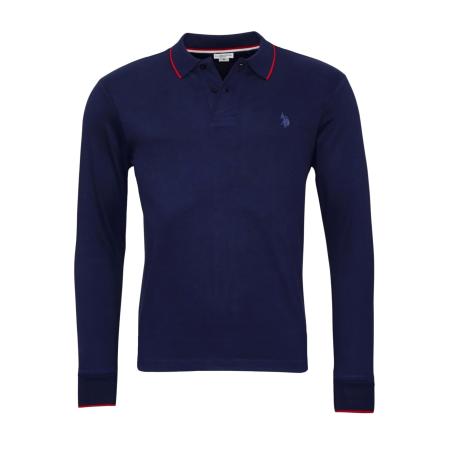 U.S. Polo Assn. U.S. POLO ASSN. Shirt navy / bloedrood