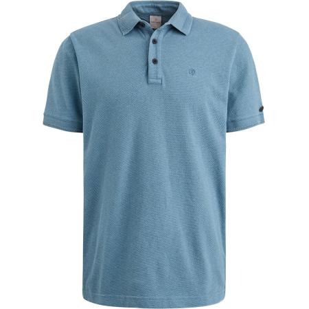 Cast Iron Polo Popcorn Structure Blauw