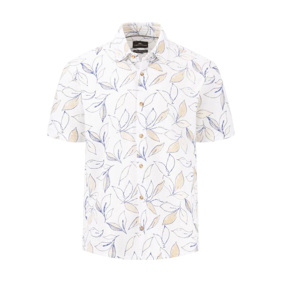 Fynch-Hatton Polo shirt Korte mouw Wit