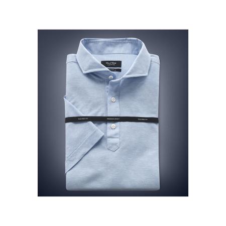 OLYMP SIGNATURE Polo shirt Korte mouw lichtblauw