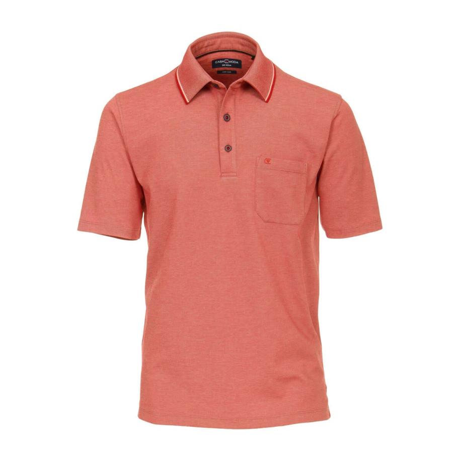 Casa Moda Polo shirt Korte mouw lichtrood Rood