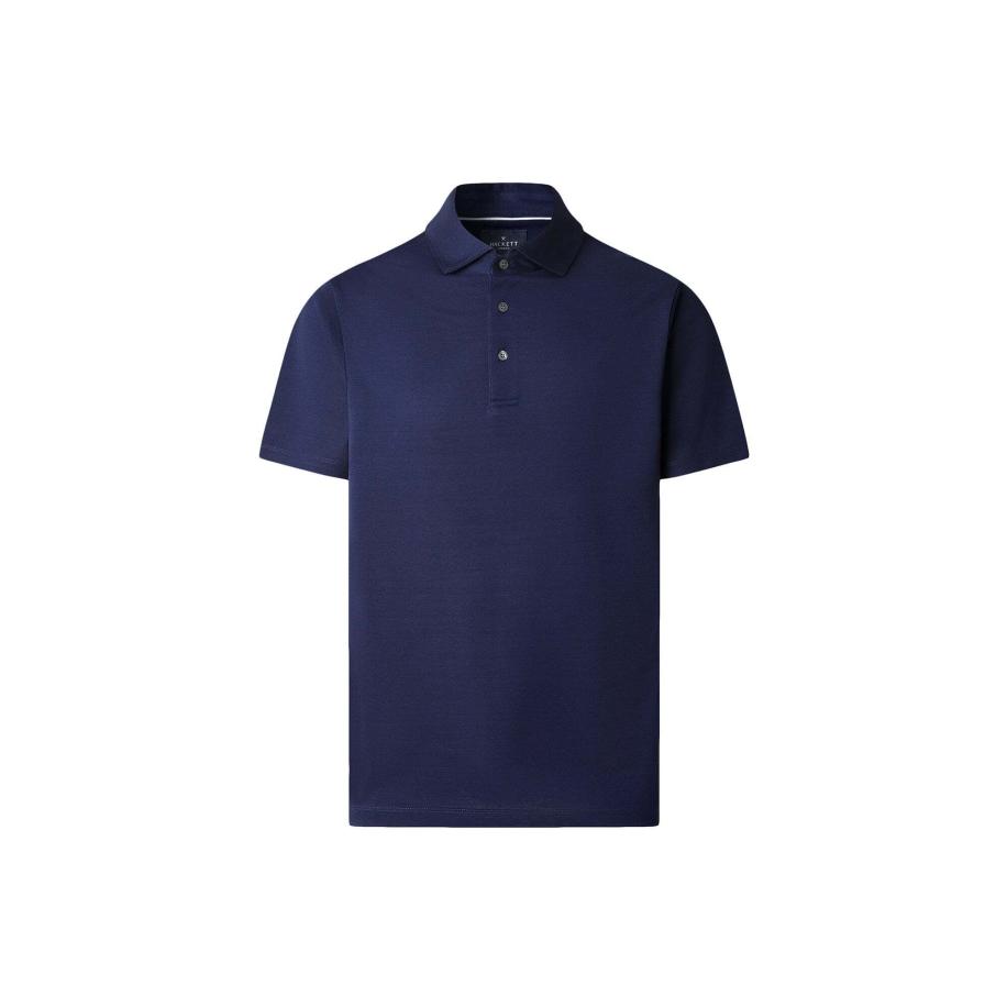 Hackett London Shirt donkerblauw Blauw