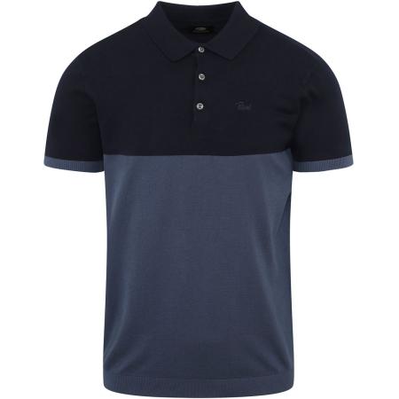 Petrol Polo Knitwear Blauw