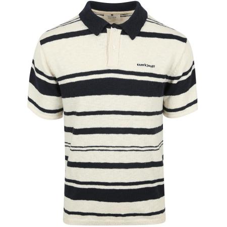 Anerkjendt Sofus T-shirt Donkerblauw Gestreept