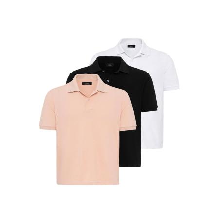 Antioch Antioch Shirt rosé / zwart / wit