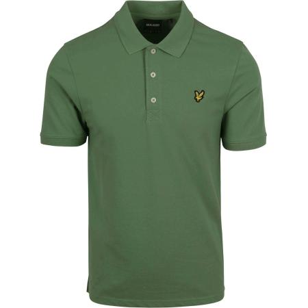 Lyle and Scott Polo Plain Groen