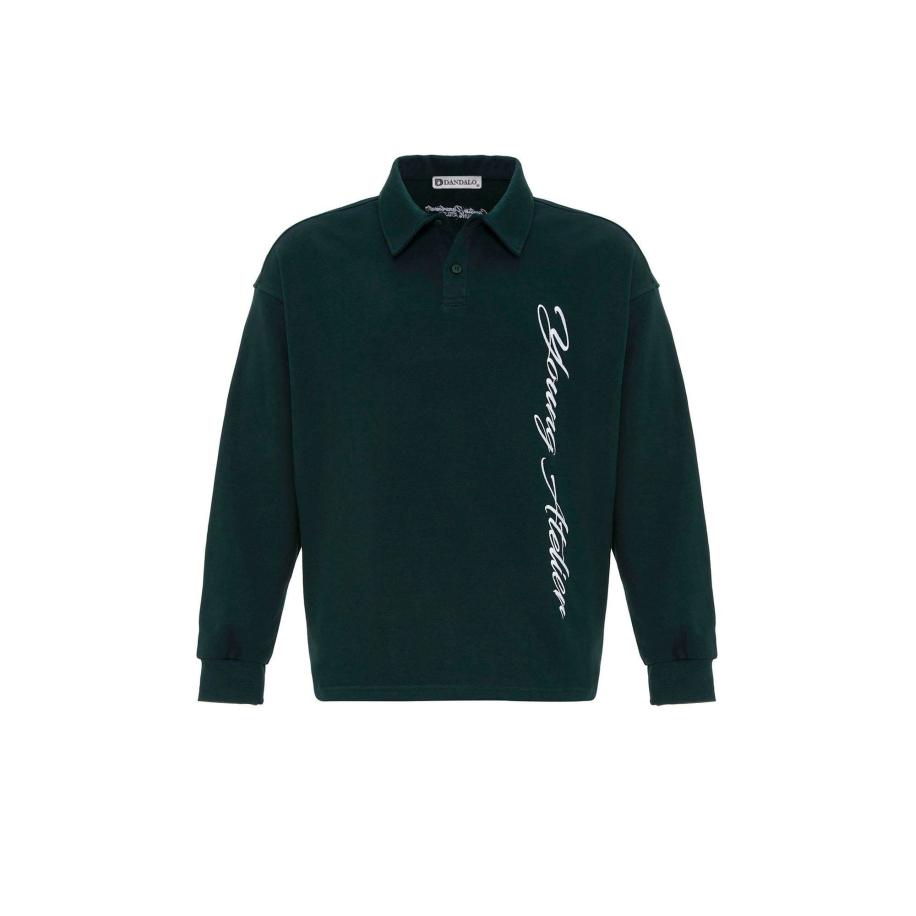 Dandalo Dandalo Shirt groen / wit -