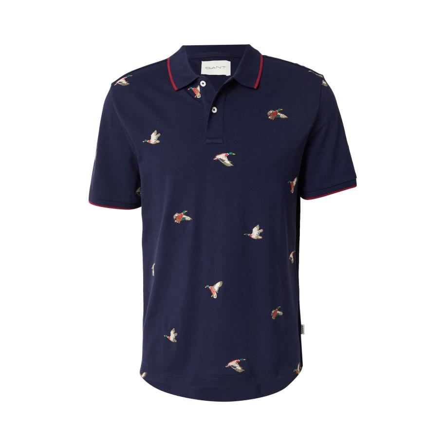 Gant GANT Shirt ecru / navy / groen / rood -