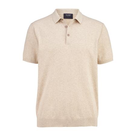 OLYMP SIGNATURE Soft Business Polo shirt Korte mouw caramel