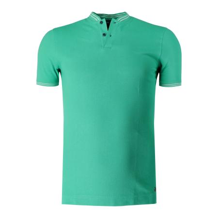 Marvelis Casual Polo shirt Korte mouw opaal