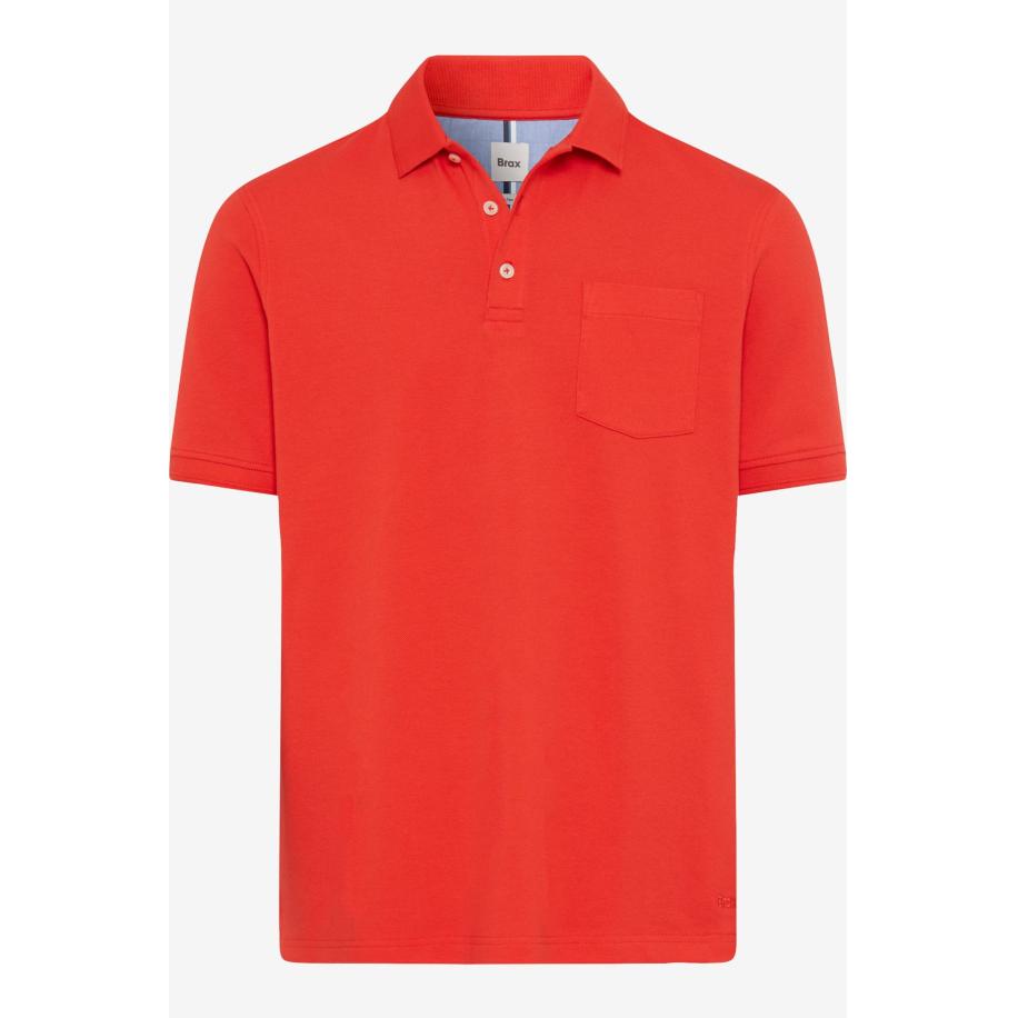 Brax Polo shirt Korte mouw rood Rood