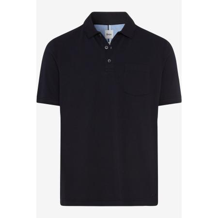Brax Polo shirt Korte mouw donkerblauw