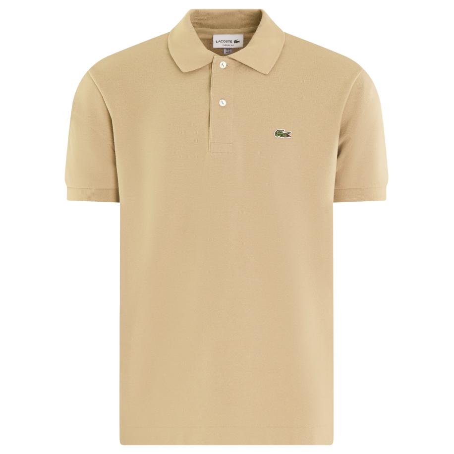 Lacoste Polo shirt Korte mouw kaki Bruin