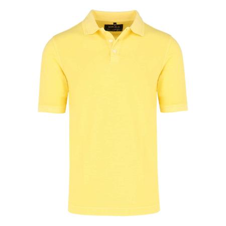 Marvelis Casual Polo shirt Korte mouw geel