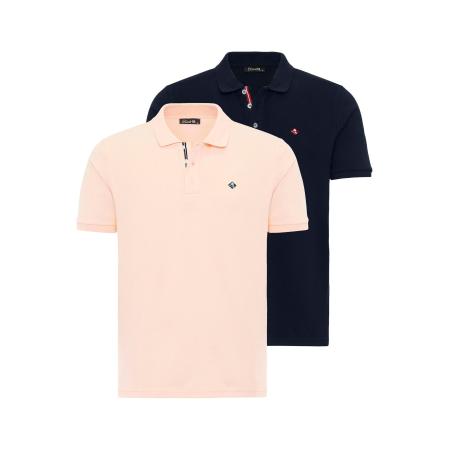 Cool Hill Cool Hill Shirt navy / perzik