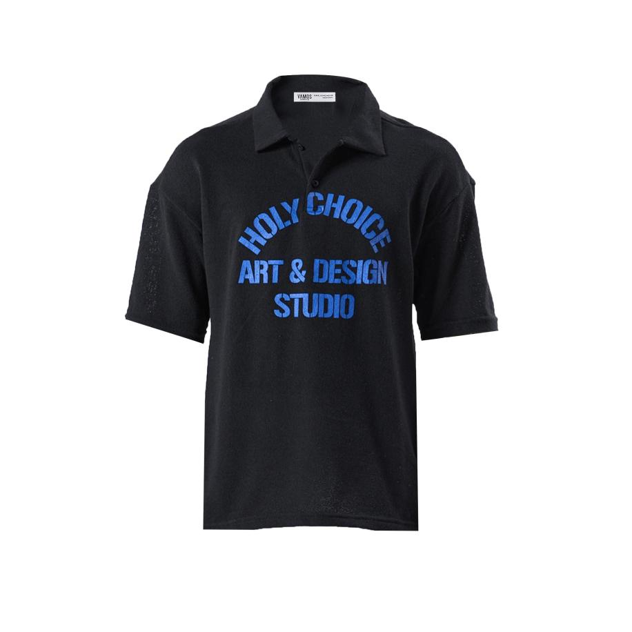 VAMOS CLO VAMOS CLO Shirt blauw / zwart -