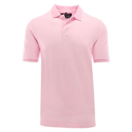 Marvelis Casual Polo shirt Korte mouw roze