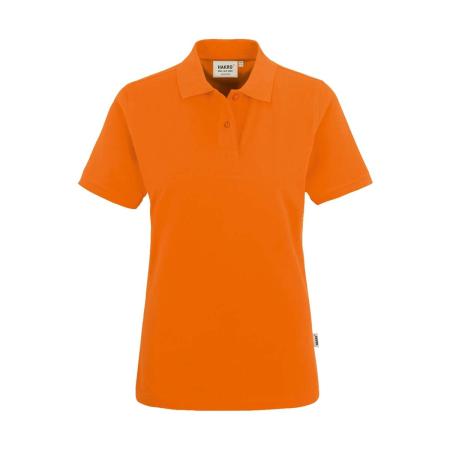 HAKRO 224 Dames Poloshirt oranje, Effen