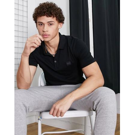 BOSS - Orange - Passenger - Polo in zwart