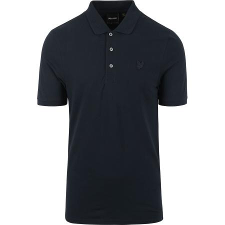 Lyle and Scott Tonal Eagle Polo Navy