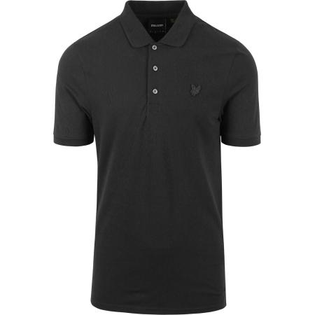 Lyle and Scott Tonal Eagle Polo Antraciet