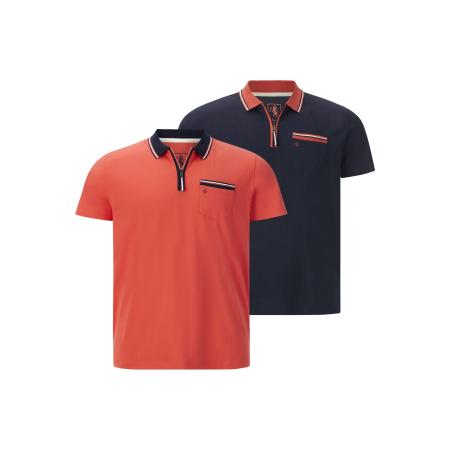 Charles Colby Polo shirt Korte mouw rood