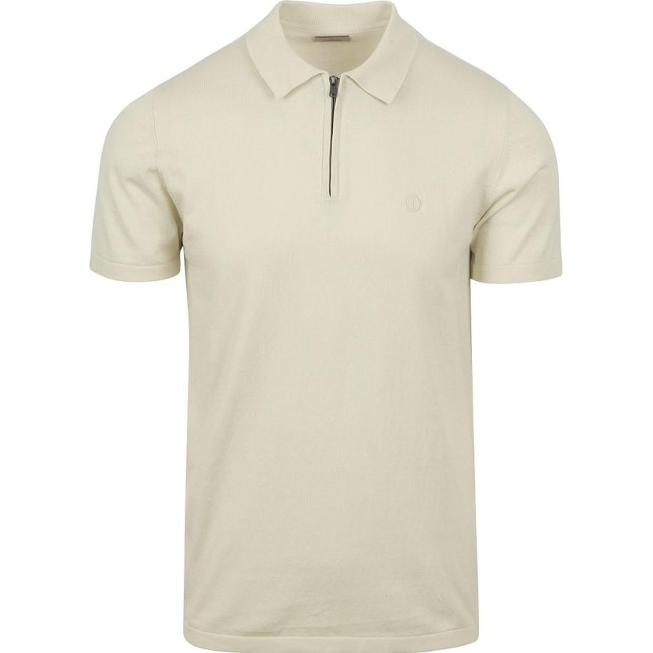 Dstrezzed Polo Dorian Ecru Bruin