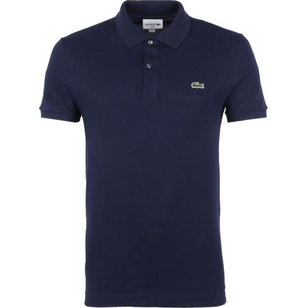 Lacoste Poloshirt Pique Donkerblauw
