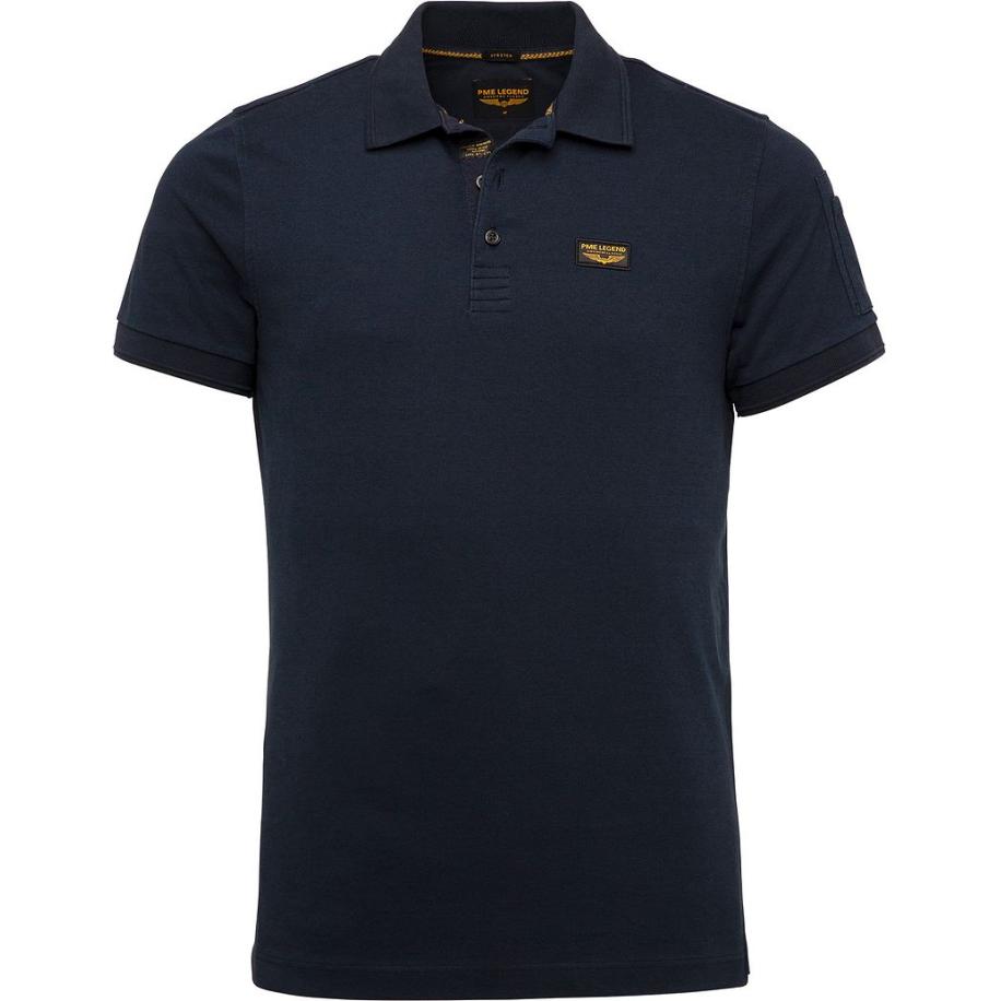 PME Legend Polo Donker Blauw Blauw