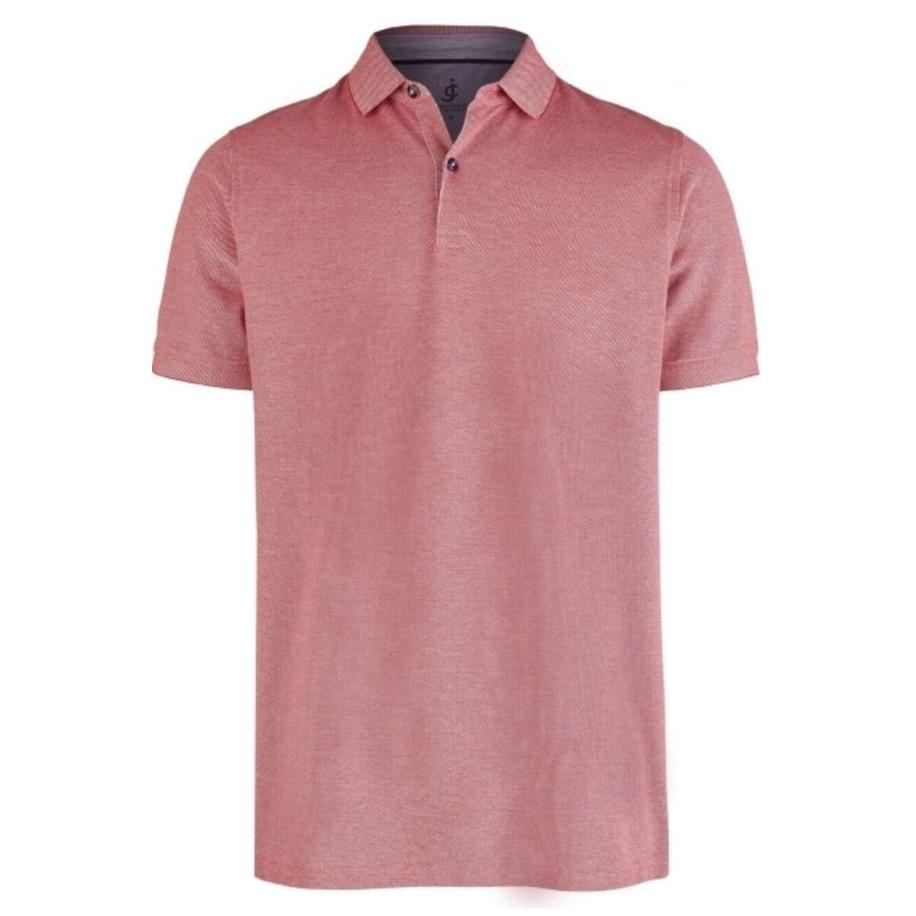 Jupiter Polo shirt Korte mouw lichtrood Rood