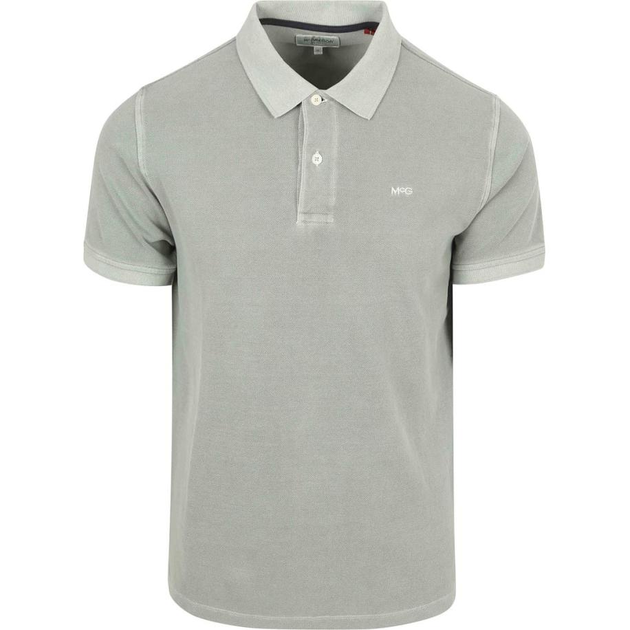 McGregor Piqué Polo Grijs Groen Grijs