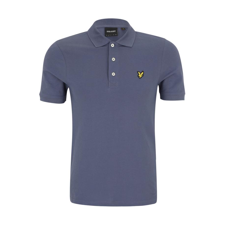 Lyle & Scott Lyle & Scott Shirt donkerblauw / geel / zwart -