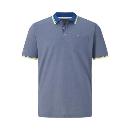 Charles Colby Polo shirt Korte mouw blauw