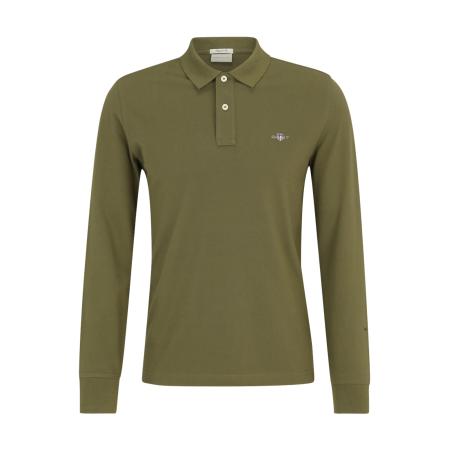 Gant GANT Shirt olijfgroen
